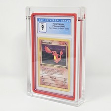CGC Graded Card Acrylic Magnetic Display Case w/ Graded Guard Bumper Installed