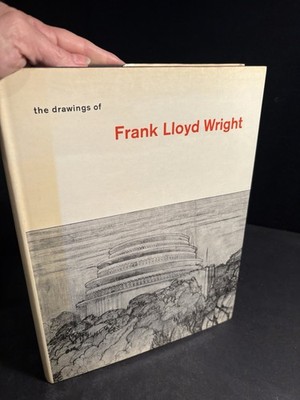 VINTAGE The Drawings of Frank Lloyd Wright 1962 1st Edition