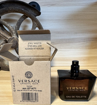 Versace Crystal Noir Eau de Toilette Spray Tester 90 mL Regular Size MPN 071471