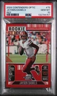 2024 Panini Contenders Optic Jayden Daniels Red Rookie /199 PSA 10 Commanders