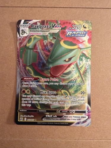 Rayquaza VMAX (102) 102/159 Holofoil Ultra Rare SWSH: Crown Zenith LP/NM Pokemon
