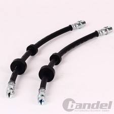 2x BREMSSCHLAUCH / BREMSSCHLÄUCHE VORNE passend für VW CORRADO GOLF II PASSAT 
