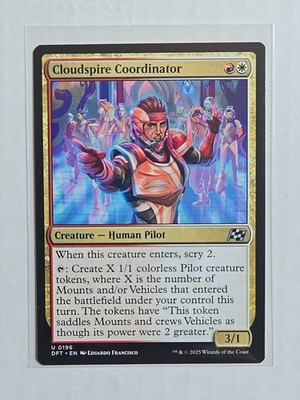 Cloudspire Coordinator - Aetherdrift - LP - Uncommon - Creature 