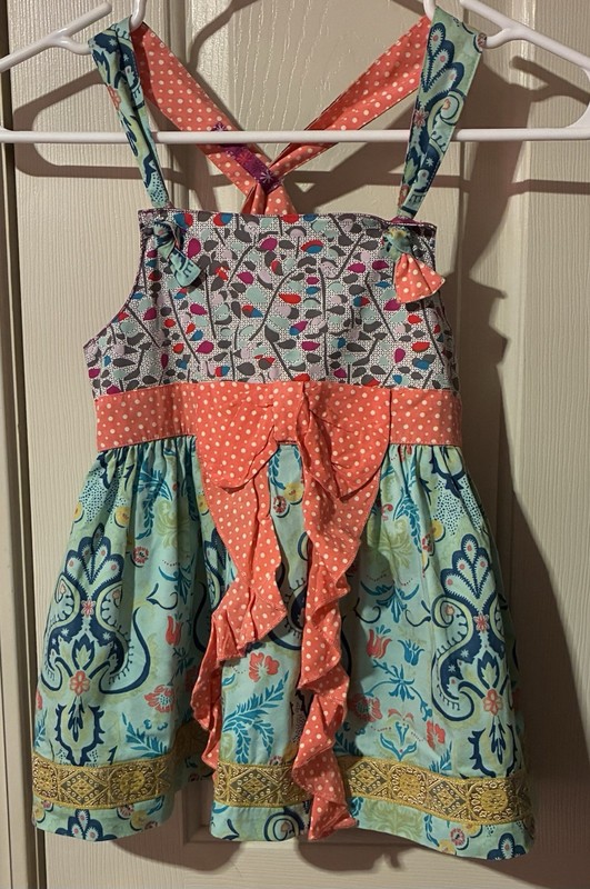 Matilda Jane Friends Forever Vanessa Knot Top & Matching Benny Leggings Set Sz 6
