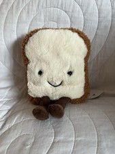 Brand New Jellycat Amusable Small Toast With Tags Rare Retired Cute Collectable