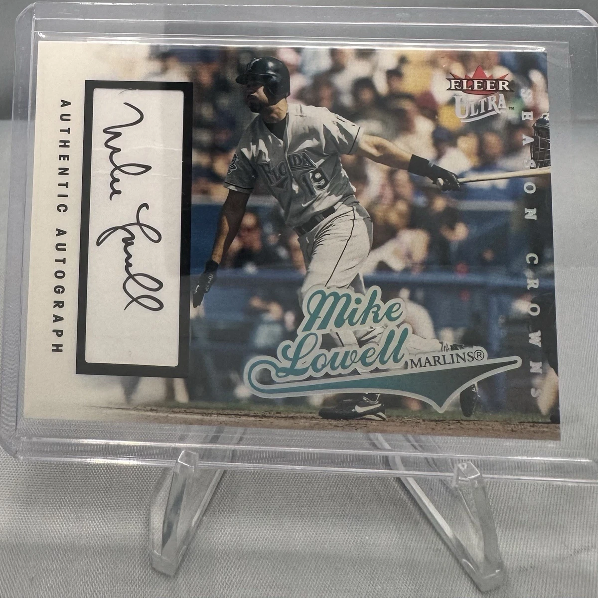 2004 FLEER EX オーセンティックオートグラフカード Fleer Mike Lowell Baseball Sports Trading Cards for sale | eBay