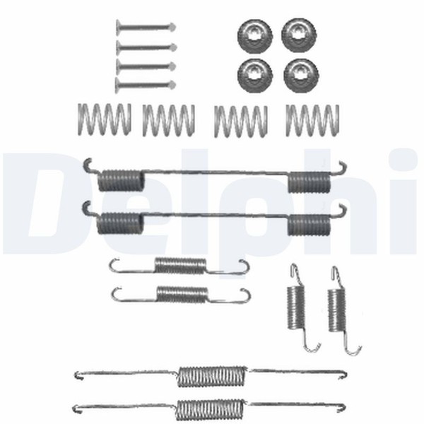 Delphi ZubehöRsatz Bremsbacken LY1345 FüR GS Chrysler Caravan Dodge Voyager RG 3-image