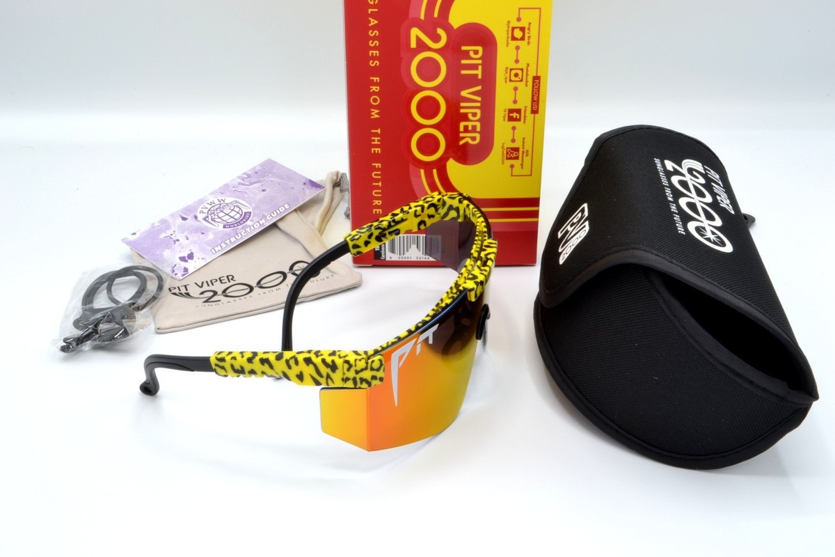 PIT VIPER 2000 the Carnivore Sunglasses NEW / AUTHENTIC with box
