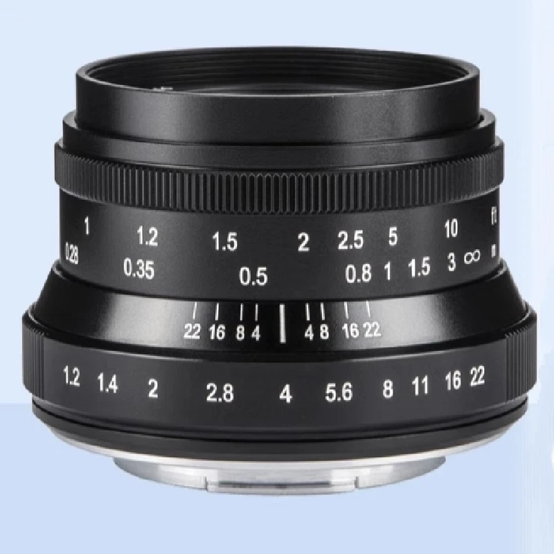 7artisans 35mm F1.2 II Large Aperture Lens for Micro 4/3 M43 GH5 E-M10 II Camera - Image 2 of 4