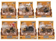 HO Scale 1:87 Caterpillar 6 Piece Construction Vehicle Playsets - Diecast