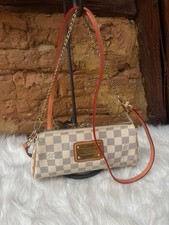 Louis Vuitton Damier Azur Pochette Sophie 2way Eva Crossbody Bag Original