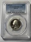 1976-S Silver Washington Quarter PCGS PR69DCAM