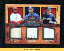 2008 Ballpark Collection Ken Griffey Jr Prince Fielder Geoff Jenkins HOF 14mg