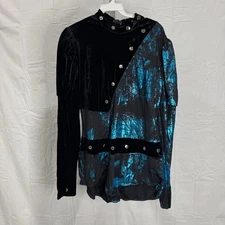 Art Stone "Own The Night" Women's Dance Costume - Peacock - 3XL Adult