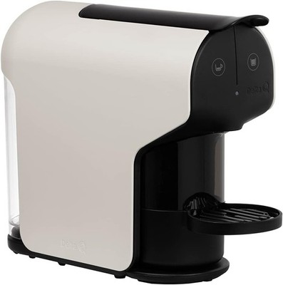 Delta Q Quick Capsule Espresso Machine   White, Programmable, 0.8L