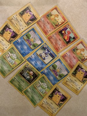 ebay old pokemon cards Vintage Cards~22 Cards~Including 2 Base Shadowless~1 promo~2 Rare-2 UC PSA Graded Vintage Pokemon Cards