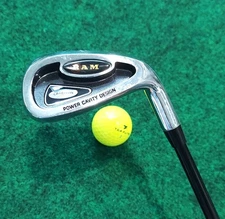 NEW Jr Kids Golf SHORT IRON RAM Craigton Jr Flex Graphite 32.5" RH + NEON ball