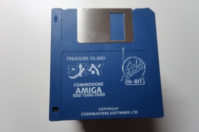 Treasure Island Dizzy Codemasters ~ Amiga Spiel getestet & funktionsfähig nur Disk