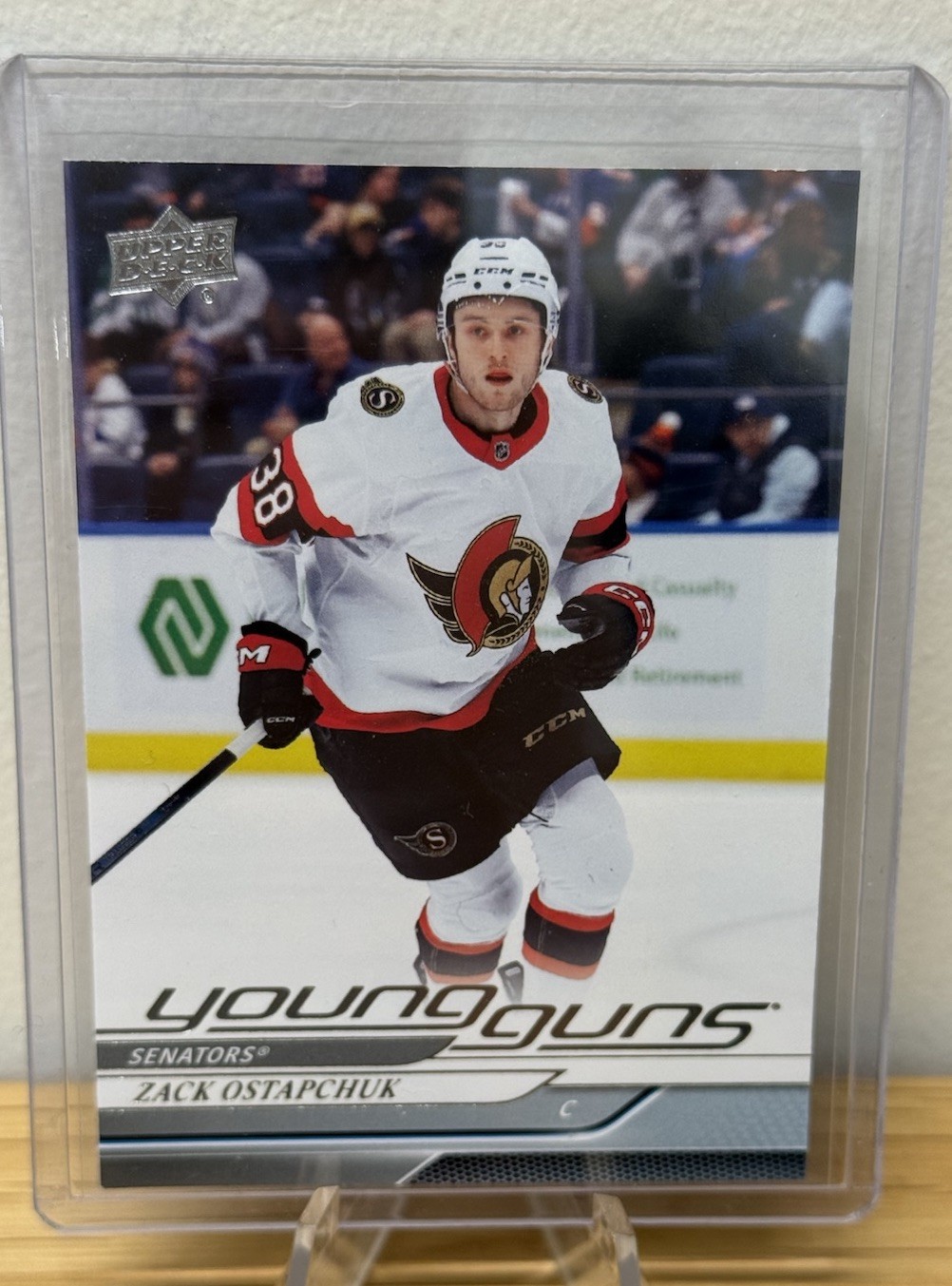 2024-25 Upper Deck Series 1 Young Guns Zack Ostapchuk #209 Rookie RC