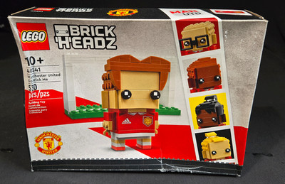 Lego Brick Headz Manchester United Go Brick Me Soccer Kit# 40541
