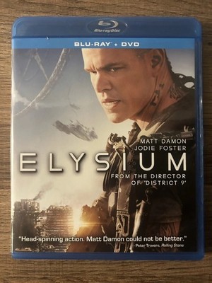 Elysium 2013 Blu-ray/DVD