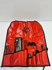 🇺🇸 Harley Davidson Snap on USA 94660 98 Compact Tool Set w/ Red Kit Bag, RARE
