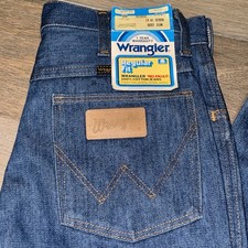 NOS Vtg Wrangler Jeans Mens 28x31 Bootcut No Fault Denim USA Sanforized 945PW