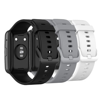 Huawei Watch Fit Compatible Adjustable Silicone Sports Strap Band Huwokxix Smart