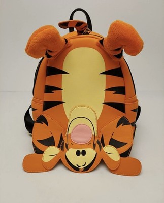 Loungefly Disney Tigger Cosplay Winnie the Pooh Upside Down Mini Backpack NEW