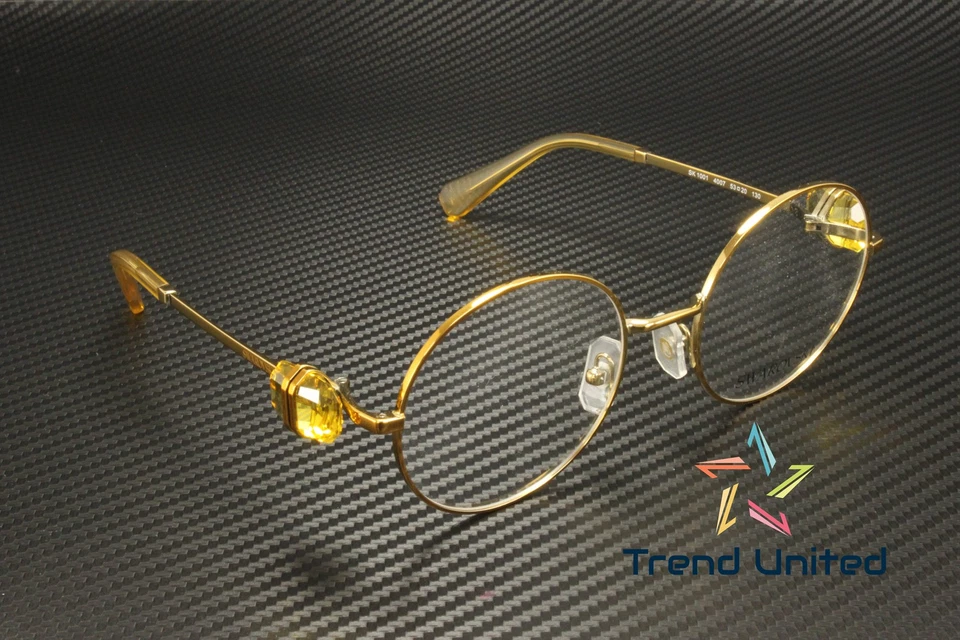 Gafas para mujer SWAROVSKI SK1001 4007 amarillas de demostración 53 mm Foto 3 de 4