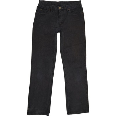 Lee Sarja  Herren Schwarz Straight Regular  Jeans W34 L32 (76524)