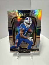 2025 Select Football Curtis Samuel Premier Level Silver Prizm SP #184 Bills