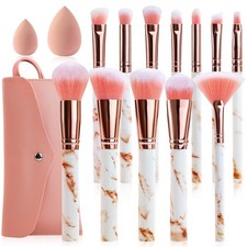 12tlg Makeup Pinselset Schminkpinsel Set Make...