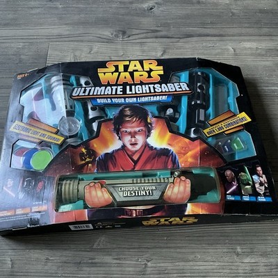  Star Wars Ultimate Lightsaber Kit Build Your Own Custom Saber ungeöffnet Set 