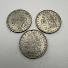 1921 Morgan Silver Dollar $1 Philadelphia Mint 90% Silver 3 Coin Lot