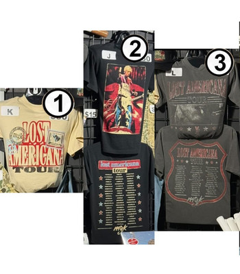 Machine Gun Kelly MGK Lost Americana Tour Reprint Shirt, Gif Fan, All Size
