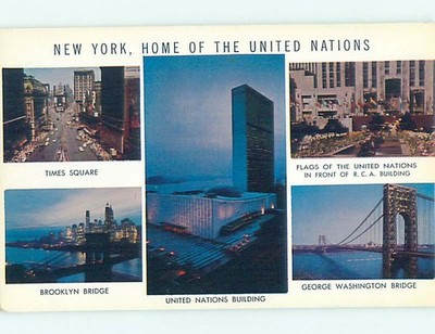 Unused Pre-1980 MULTIPLE VIEWS ON CARD New York City NY : clearance ho8106@