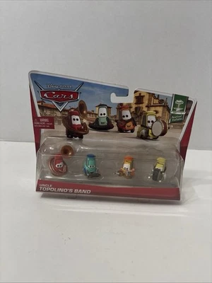 Topolino's Band トッポリーノ　バンドカーズ ミニカー Disney Cars 2 Mattel Festival ITALIANO Uncle Topolino's Band for