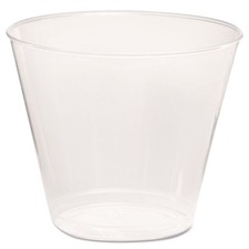 WNA T5S 5 oz. Comet Plastic Tumbler - Clear (1000/Carton) New