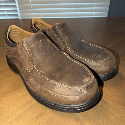 Timberland PRO Branston ESD Alloy Safety Toe Work Shoes Brown Men's 8.5W EUC