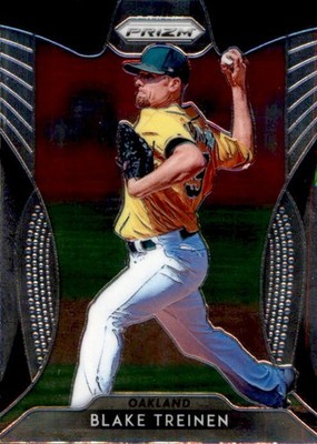 2019 Panini Prizm Baseball Card #100 Blake Treinen RC 