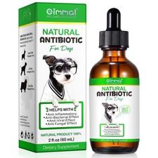Natural Antibiotic for Dogs Allergy Relief Apple Cider Vinegar  Garlic 60ML