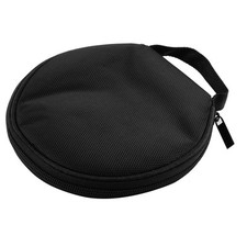 Zip Up CD DVD 20 Disc Storage Carry Case Wallet Disk Cover Holder Bag Black