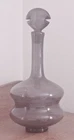 1950s BLENKO ART GLASS MULBERRY/AMETHYST 5720 NAPOLEON DECANTER WAYNE HUSTED