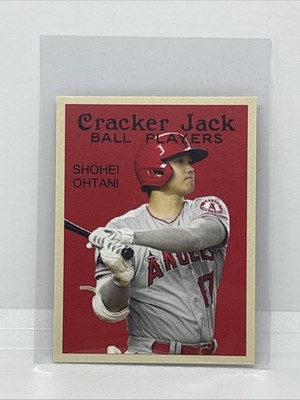 Shohei Ohtani Cracker Jack No. 1 By Rueckheim Bro s & Eckstein