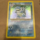 Base Set BLASTOISE RARE 2/102 HOLO Raw Pics Holograph LP Pokemon TCG