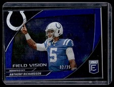 2024 Donruss Elite Field Vision Blue Anthony Richardson 02/25 Indianapolis Colts