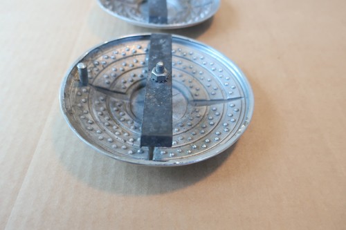 2- 1941 Cadillac Fog Light Delete Plates Driver Survivor Restoration Rat Rod - Picture 23 of 24