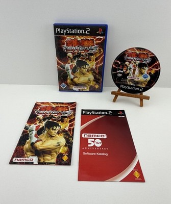 Tekken 5 PS2 PlayStation 2 Spiel Komplett CIB PAL Top-Zustand Gaming