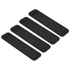 Felt Pen Case 4 Pack Pencil Bag Mini Pocket Protector Storage Sleeve Black